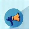 Icon representing marketing or sharing